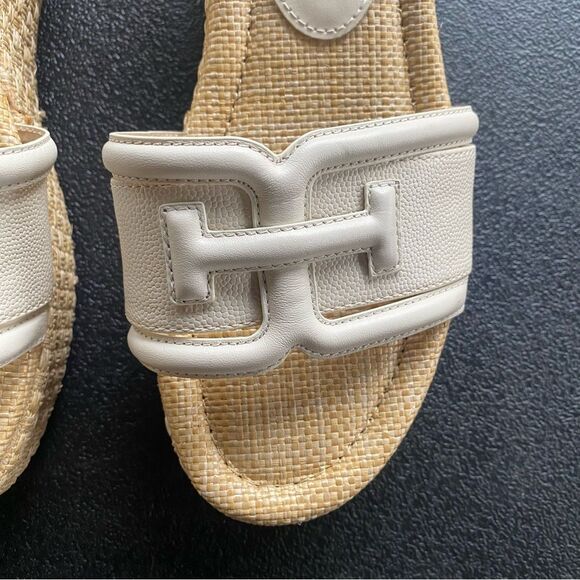 Sam Edelman PAULEENA ESPADRILLE SANDALS Ivory Woven Wedges shoes Revolve 10 - Picture 12 of 14
